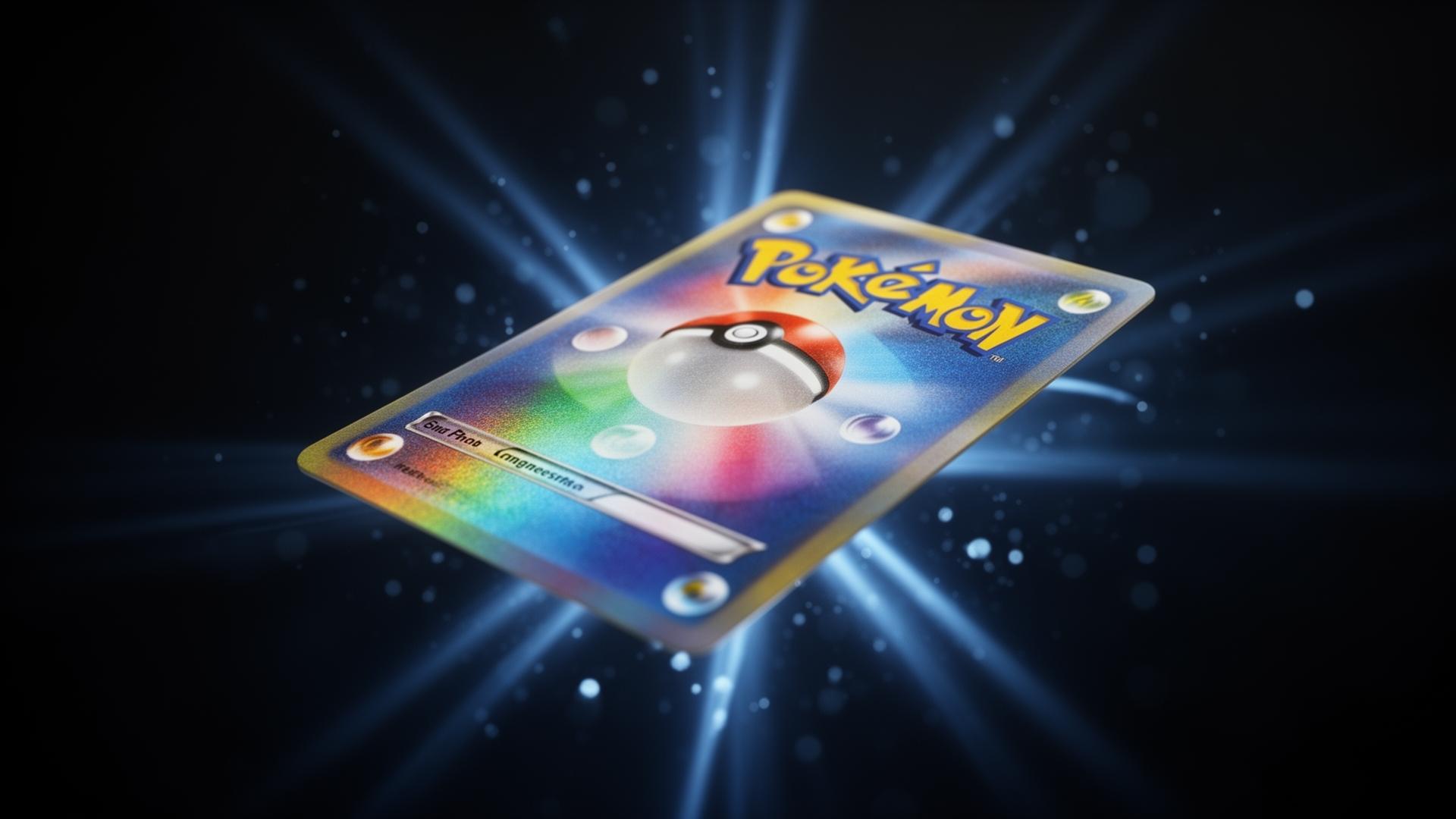 Holographic Pokémon card